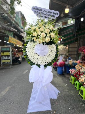 Shop hoa chia buồn Gò Vấp