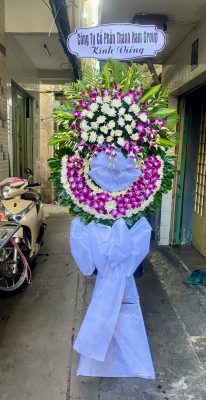 Shop hoa chia buồn Gò Vấp