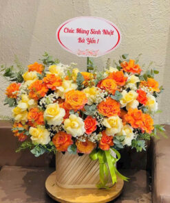 Hoa Bó Hạnh Phúc Đong Đầy – Mã 22