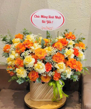 Hoa Bó Hạnh Phúc Đong Đầy – Mã 22