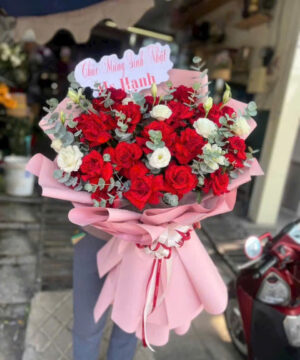 Kệ Hoa Chúc Mừng Khởi Đầu May Mắn – Mã 02