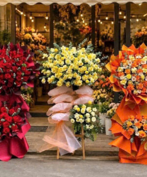 Kệ Hoa Chúc Mừng Sắc Màu Hân Hoan – Mã 26