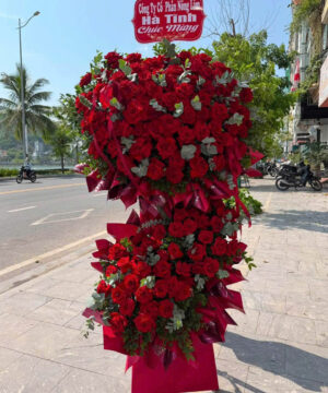 Kệ Hoa Chúc Mừng Cát Tường Phú Quý – Mã 30