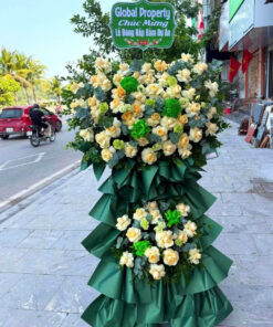 Kệ Hoa Chúc Mừng Thăng Hoa Sự Nghiệp – Mã 35
