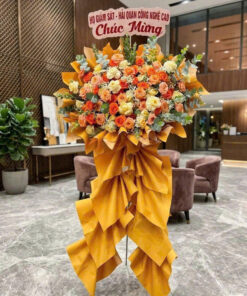Kệ Hoa Chúc Mừng Thành Công Viên Mãn – Mã 45