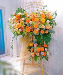 Kệ Hoa Chúc Mừng Phát Tài Phát Lộc – Mã 05