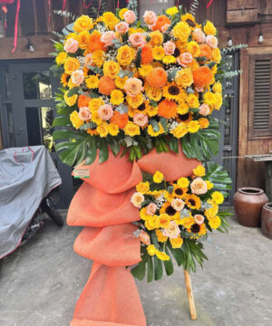 Kệ Hoa Chúc Mừng Niềm Vui Khai Trương – Mã 08